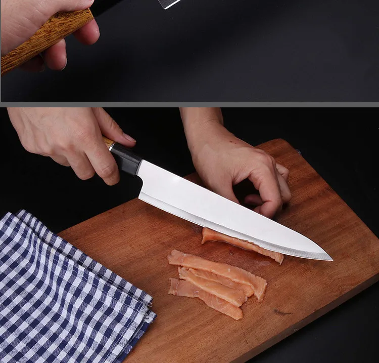 Stainless Steel Kitchen Knives Set Santoku Nakiri Utility Kitchen Knife Set White Blade Japan Knife Set Kitchen Cooking Tools