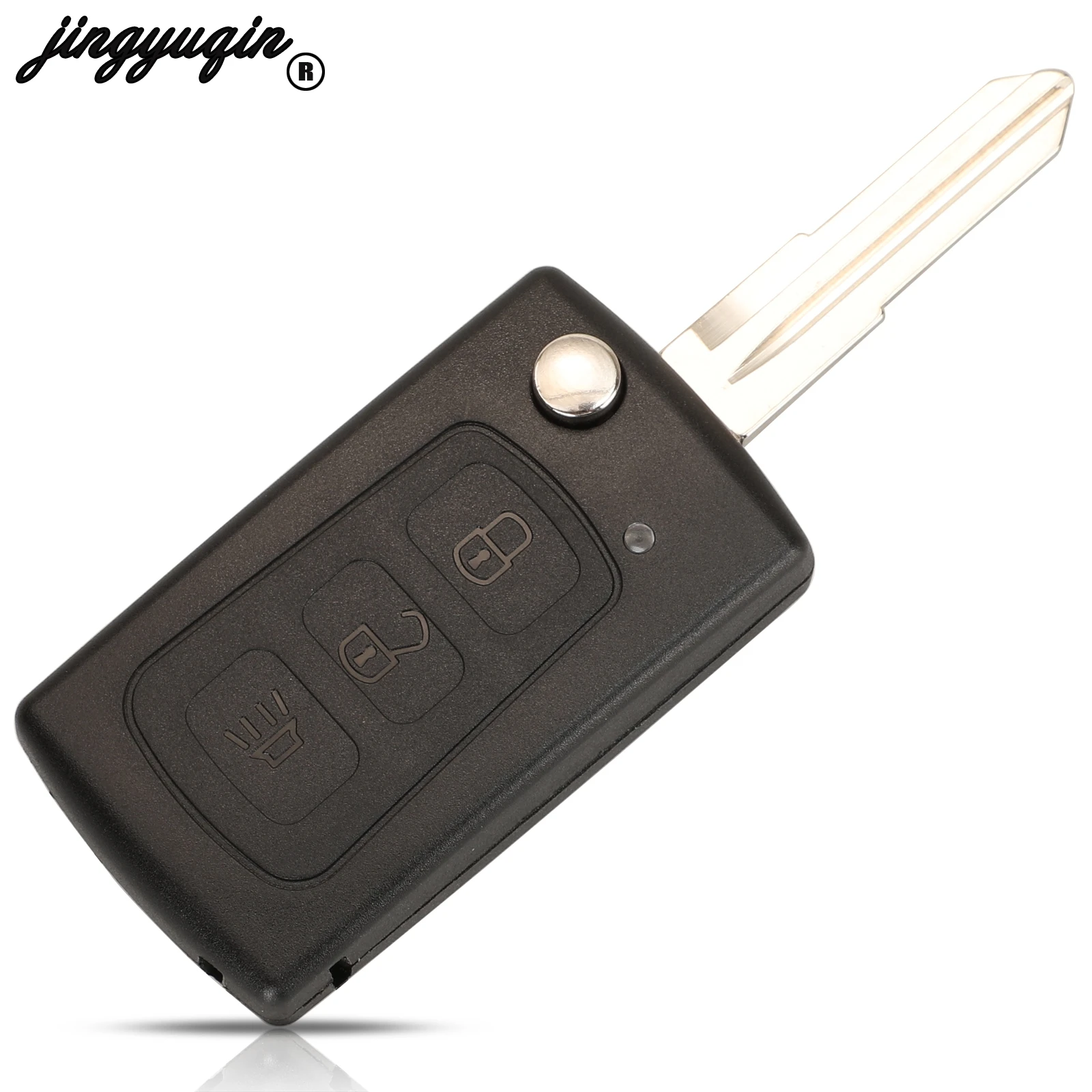 jingyuqin 3 Buttons Remote Car Key 434Mhz With ID48 Chip For Great Wall Hover Haval H5 Control Key Folding Flid Smart Key