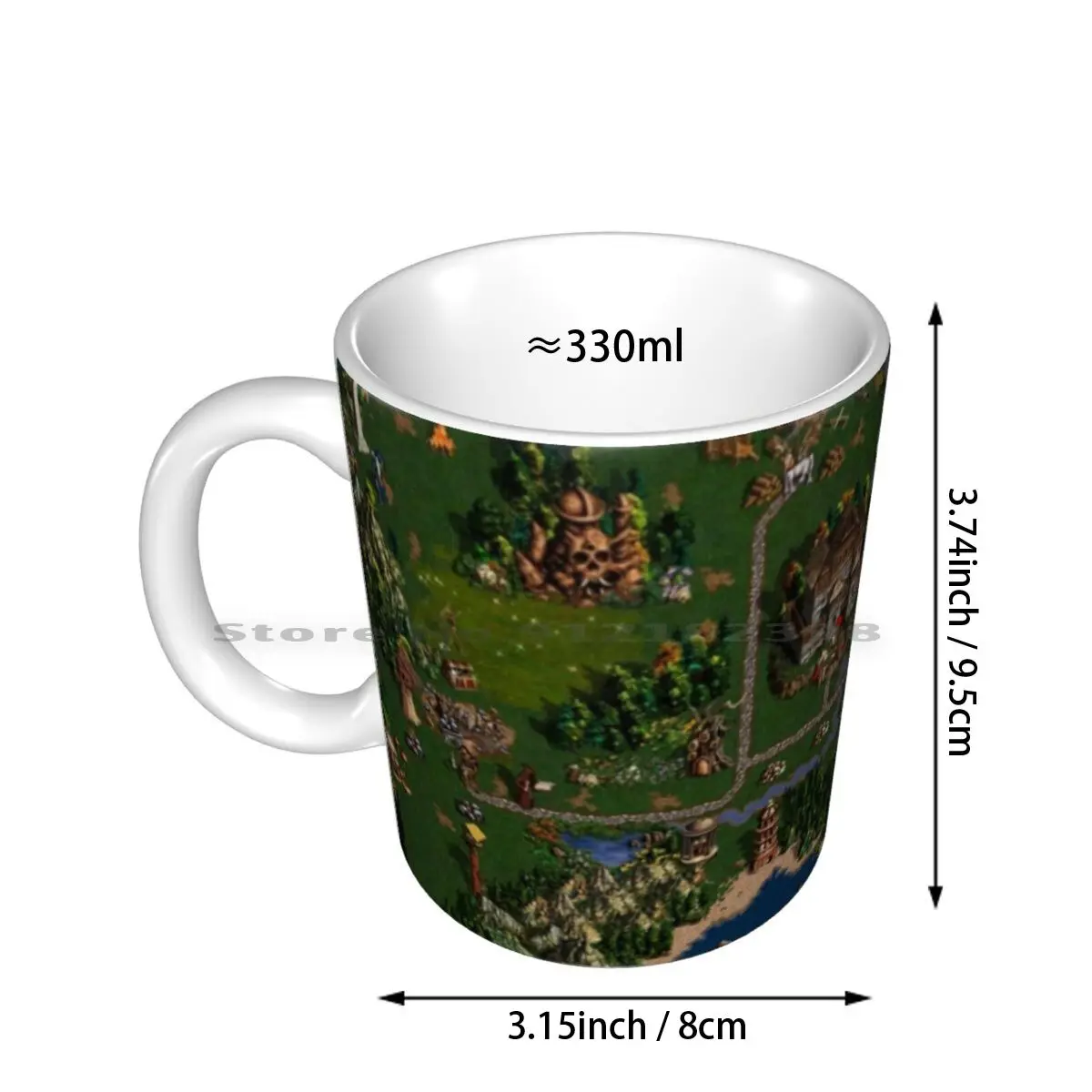 Heroes Of Might & Magic Iii Ceramic Mugs Coffee Cups Milk Tea Mug Heroes Might Magic 3 3do Kyrre Heroes 3 Heroes Of Might Magic