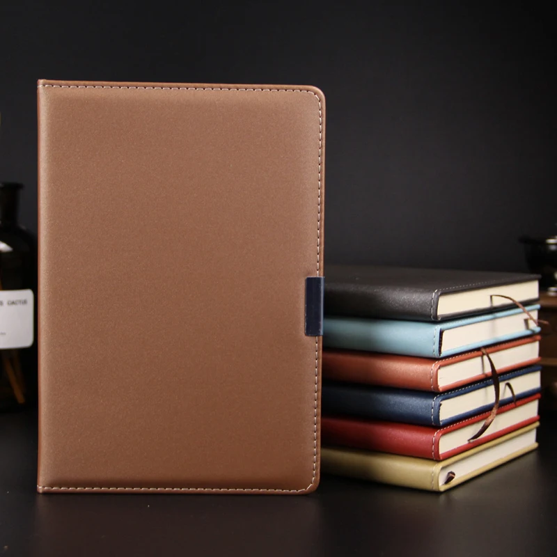 1Pcs Business Super Thick Leather A5 Journal Notebook Daily Business Office Work Notebooks Notepad Diary School Supplies