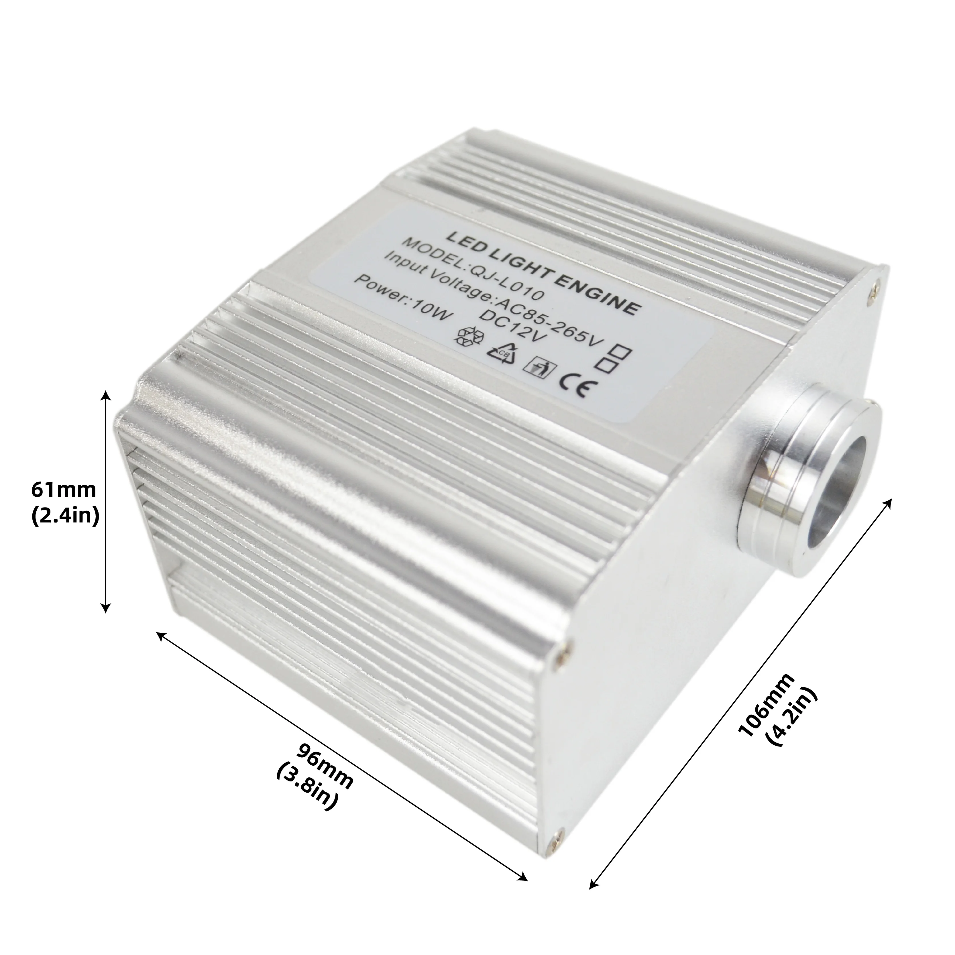 Imagem -03 - Fibra Óptica de Led 10w para Teto Luz Led Controlador de rf Fibra Óptica Formato de Estrela