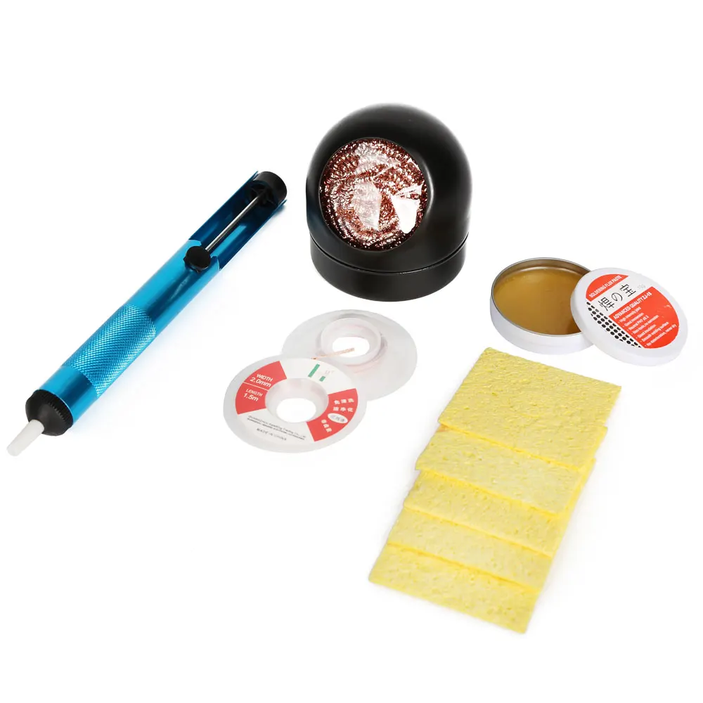 Hút Thiếc Loại Dụng Cụ Hàn Đầu Vệ Sinh Và Hàn Dán Sửa Chữa Hàn Viện Trợ Bộ Dụng Cụ Hộp Bảo Dưỡng Hàn Dụng Cụ
