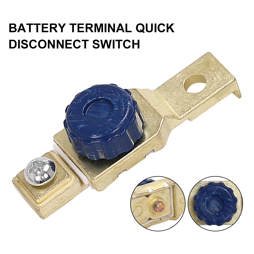 

Battery Cut-off Switch Car Motorcycle Battery Terminals Quick Disconnect Rotary Isolator Kill Switch Car Truck Moto Accessories