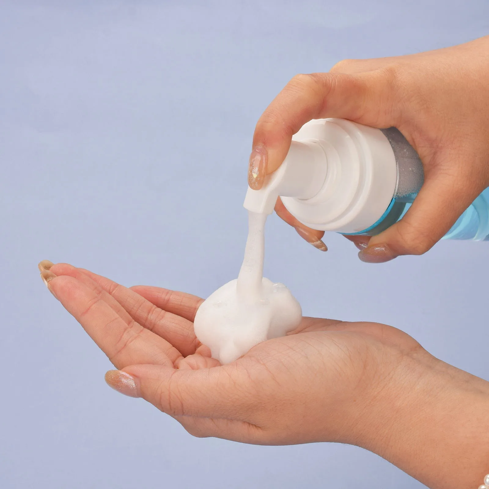 Atomus 1pc 2pcs 200ml dispensador de espuma plástica recarregável reutilizável portátil para viagem recipiente líquido spray garrafa fazer ferramenta