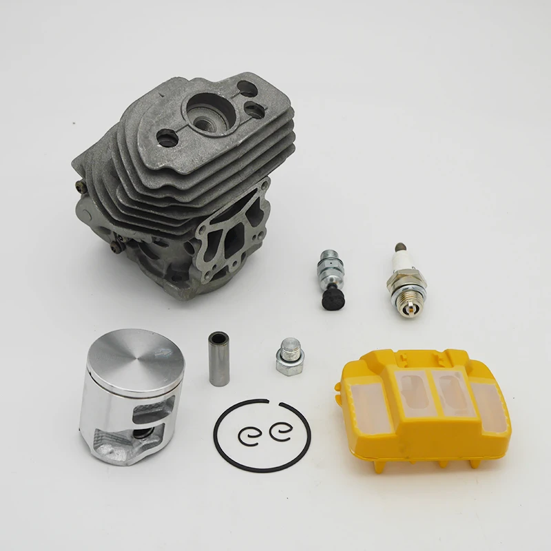 

43MM 46MM Cylinder Piston Air Filter Assembly Fit For HUSQVARNA 545 550 555 560 562 JONSERED CS2252 CS2260 Garden Chainsaw Part