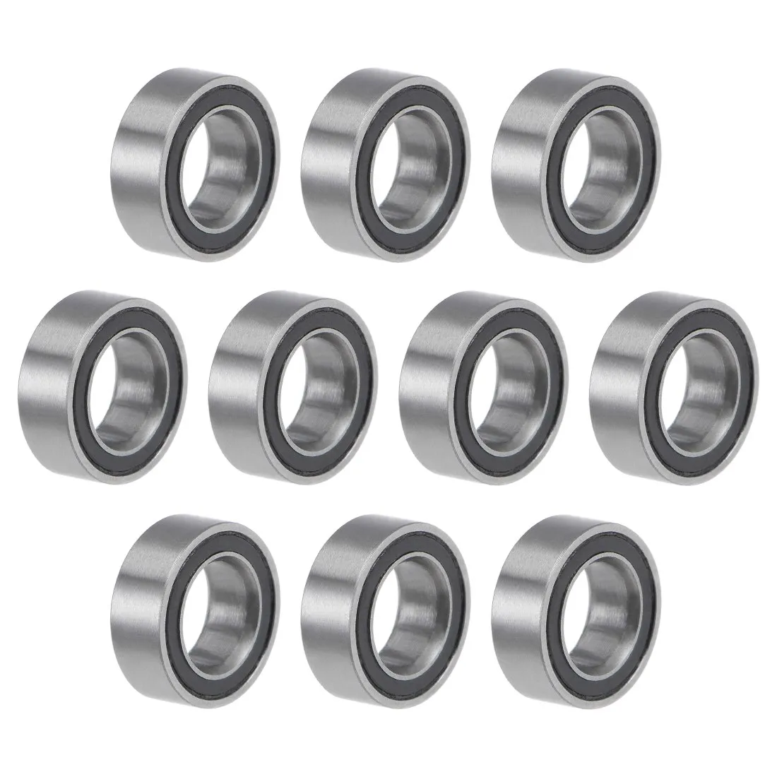 Imagem -04 - Rolamento de Esferas com Sulco Profundo em Miniatura 50 Peças 100 Peças 500 Peças Segunda 74mrrs Mr74 rs 2rs 4x7x2.5 mm 672rs