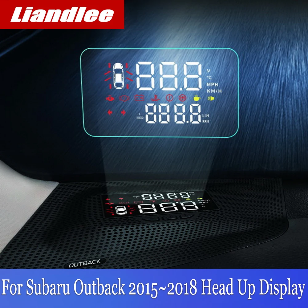 Per Subaru Outback BS 2014-2020 accessori per Auto Head Up Display HUD sistema di allarme per proiettore parabrezza elettronico automatico