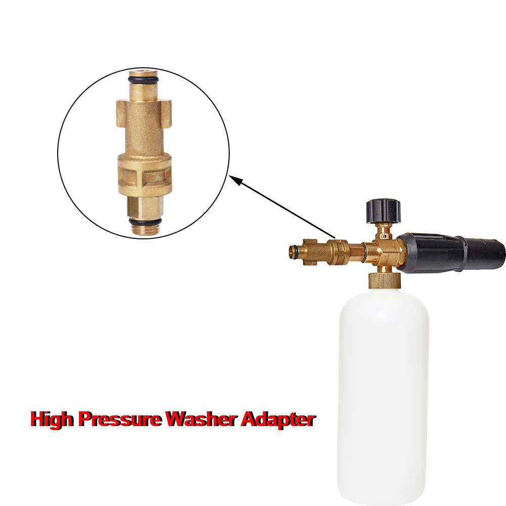 High Pressure Washer Foam Gun Adapter For Bosch Old Models Connector For Foam Lance Foam Nozzle Car Washing