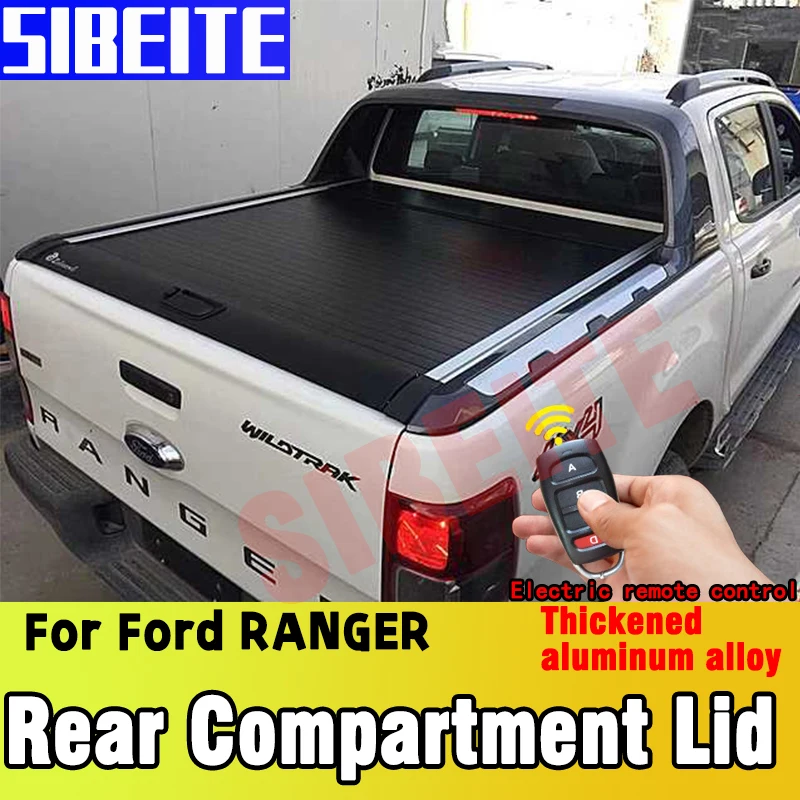 For FORD RANGER Rear Compartment Lid refitting thickened aluminum pickup back cover rolling curtain