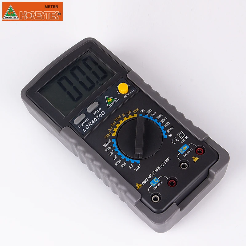 LCR Meter LCR4070D Multimeter Digital Professional Capacitor Capacitance Inductance Resistance Tester ESR Meter 200pF ~ 2000μF