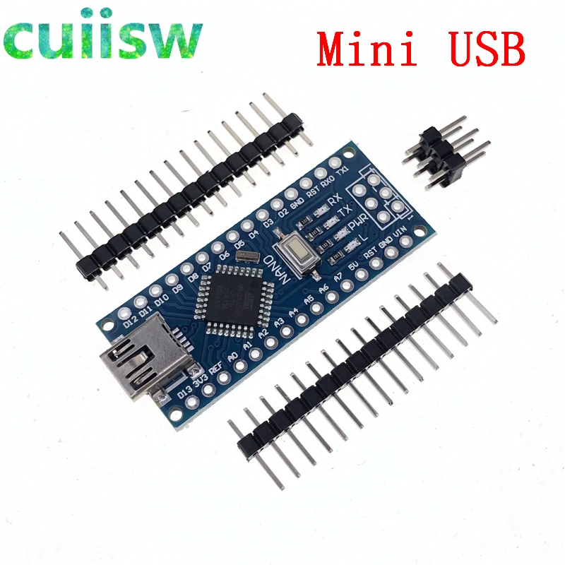 10PCS Type-C / Micro USB Nano 3.0 With the bootloader compatible Nano 3.0 controller for arduino CH340 USB driver 16Mhz ATMEGA32