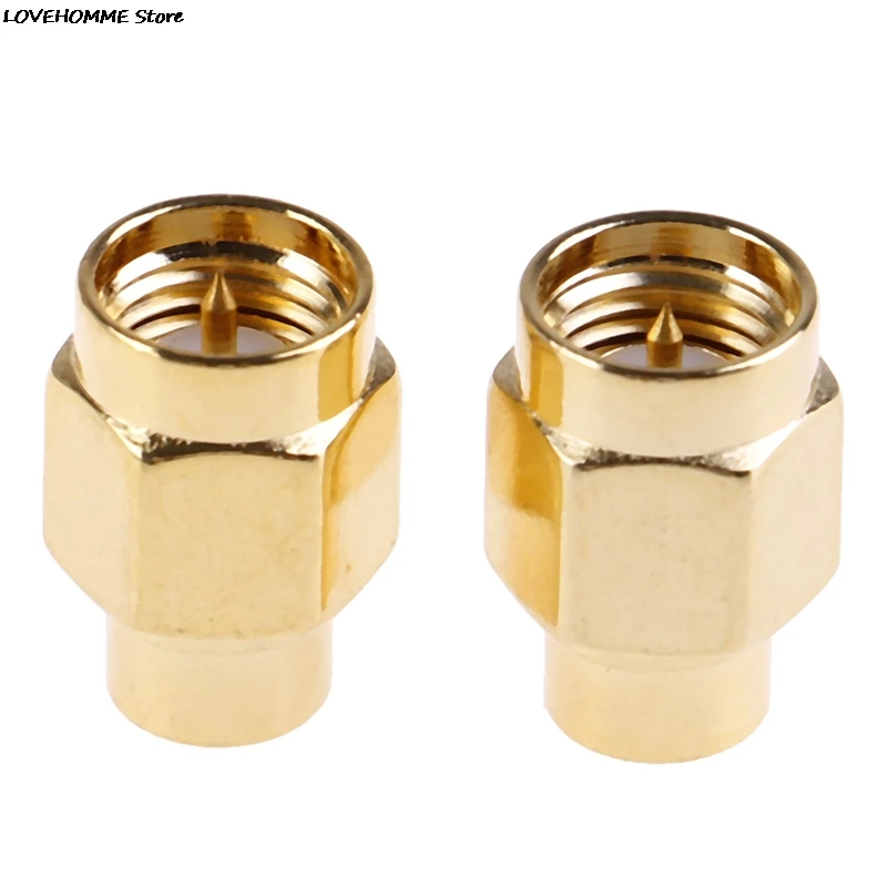 2pcs 2W 6GHz 50 Ohm SMA Male RF Coaxial Termination Dummy Load Gold Plated Cap Connectors Accessories