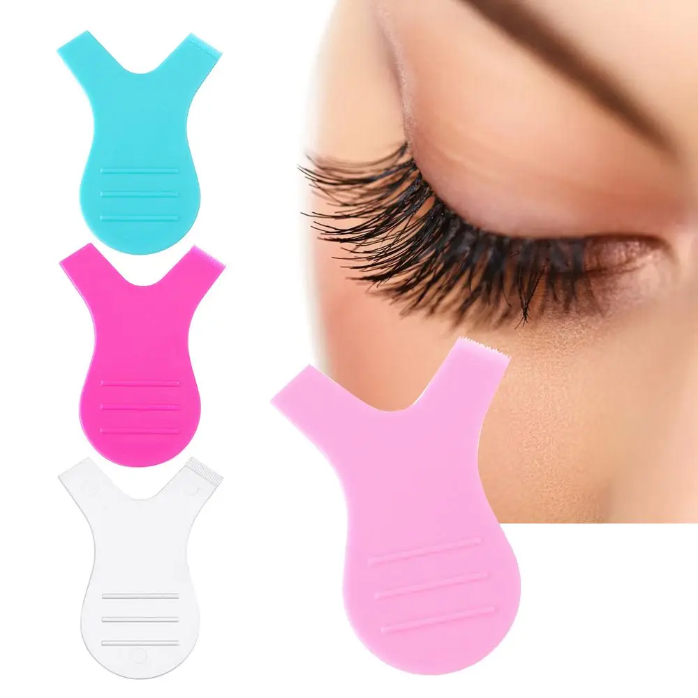 Recourbe-cils en silicone en forme de Y, 10 pièces/lot, nouveau, lifting, extension, greffe, brosse, maquillage, mascara