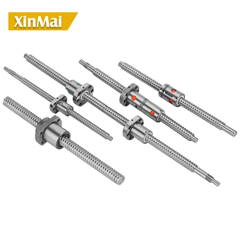 Imagem -04 - Parafuso de Esfera Anti-choque Peça Qualquer Comprimento 5002550 mm rm 3205 Sfu3205 Sfu3210 Dfu3205 Dfu3210 com Peças de Porca Cnc