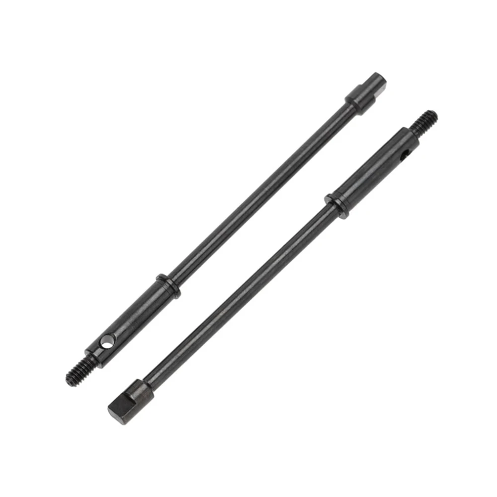 4mm Steel Drive Stub Axles for AXIAL SCX24 AXI90081 AXI00004 Upgrades 1/24  RC Crawler Car