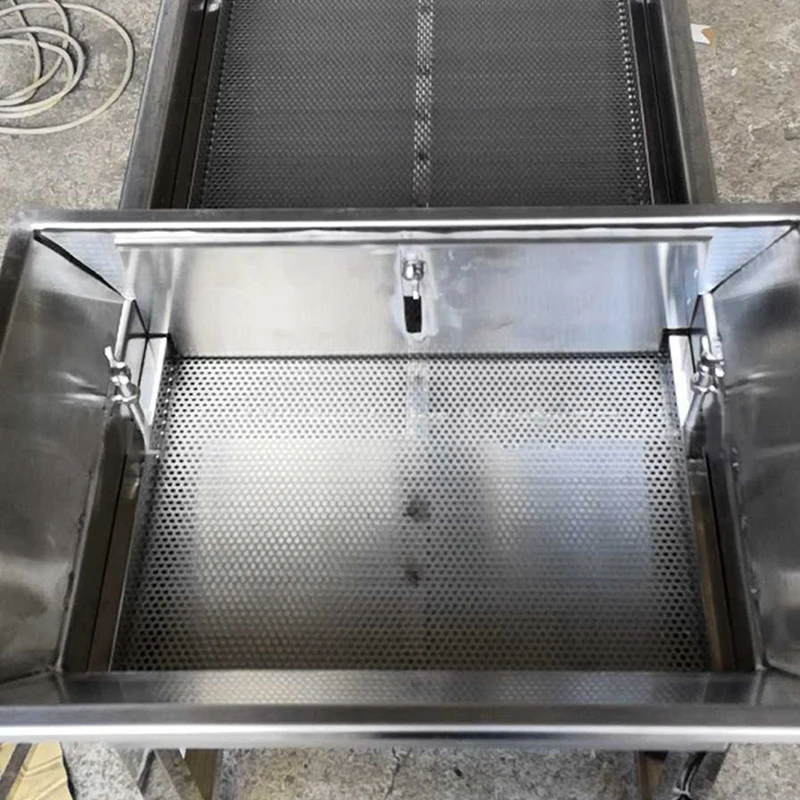 진동 스크리닝 기계 정렬 기계 스테인레스 스틸 해산물 진동 스크린 완전 자동 분리 장비