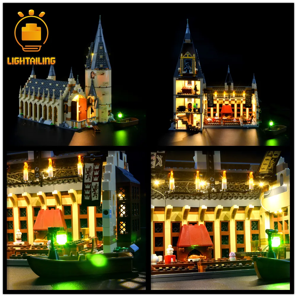 LIGHTAILING LED Light Kit For Castle Compatible With 71043/75953/75955/75954/75948  (NOT Include The Model)