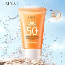 30g LAIKOU Whitening SPF50+ PA+ Sunscreen Cream Facial Skin Care Collagen Moisturizer Oil-control Whitening Sun Cream UVA/UVB