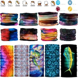 1501-1550 Seamless Balaclava Magic Scarf Neck Face Cover Starry Sky Head Bandanas Shield Headband Headwear Men Women Bicycle