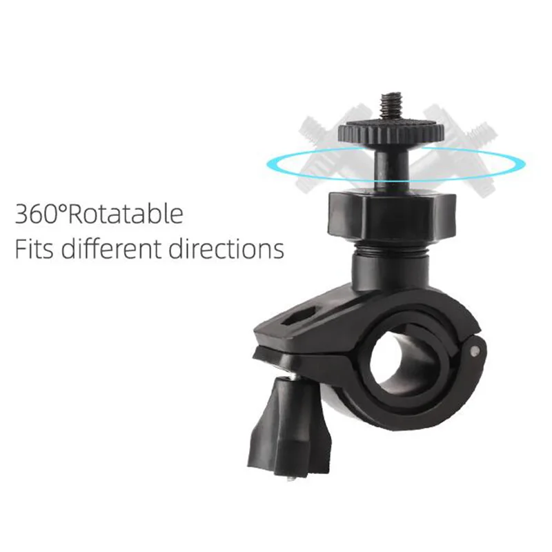 Clip di supporto per morsetto per bici da bicicletta per OM 4 OSMO Mobile 3 2/OSmo Pocket 2 3 Insta360 One X3 4 Gopro Hero 10 12 Action Camera