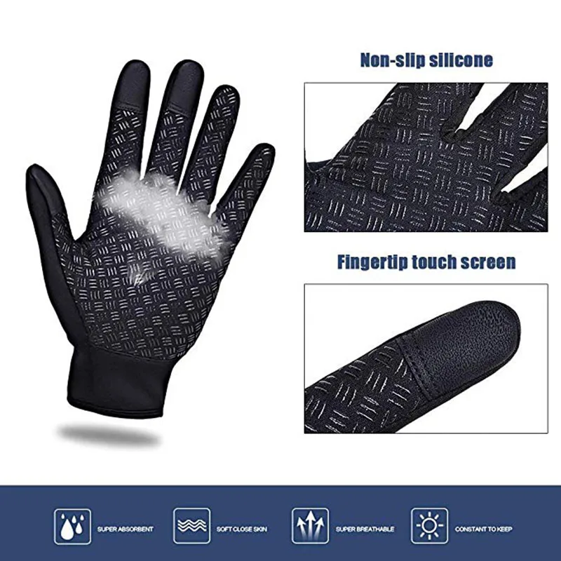 Hot Sale Winter Sensitive Touch Screen Gloves Waterproof Winter Warm Gloves Snow Ski Gloves Snowboard Gloves