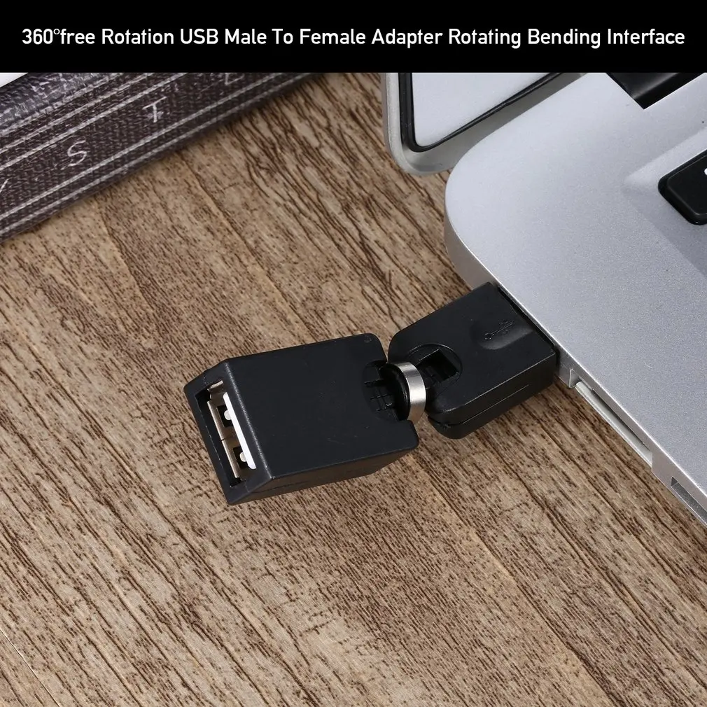 1 stück/2 stück/5 stück 폰 neuen USB 2,0 stecker USB buchse 360 grad drehwinkel verlängerung kabel 어댑터 heiße neue