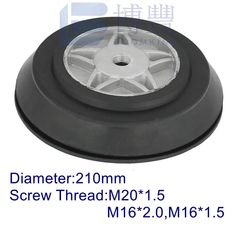 Diameter 210 mm Vacuum sucker,Suction cups for glass cutting loading machine