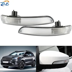 ZUK Rearview Side Mirror Turn Signal Light Lamp Repeater For FORD KUGA Escape ECOSPORT 2013 2014 2015 2016 2017 2018 2019