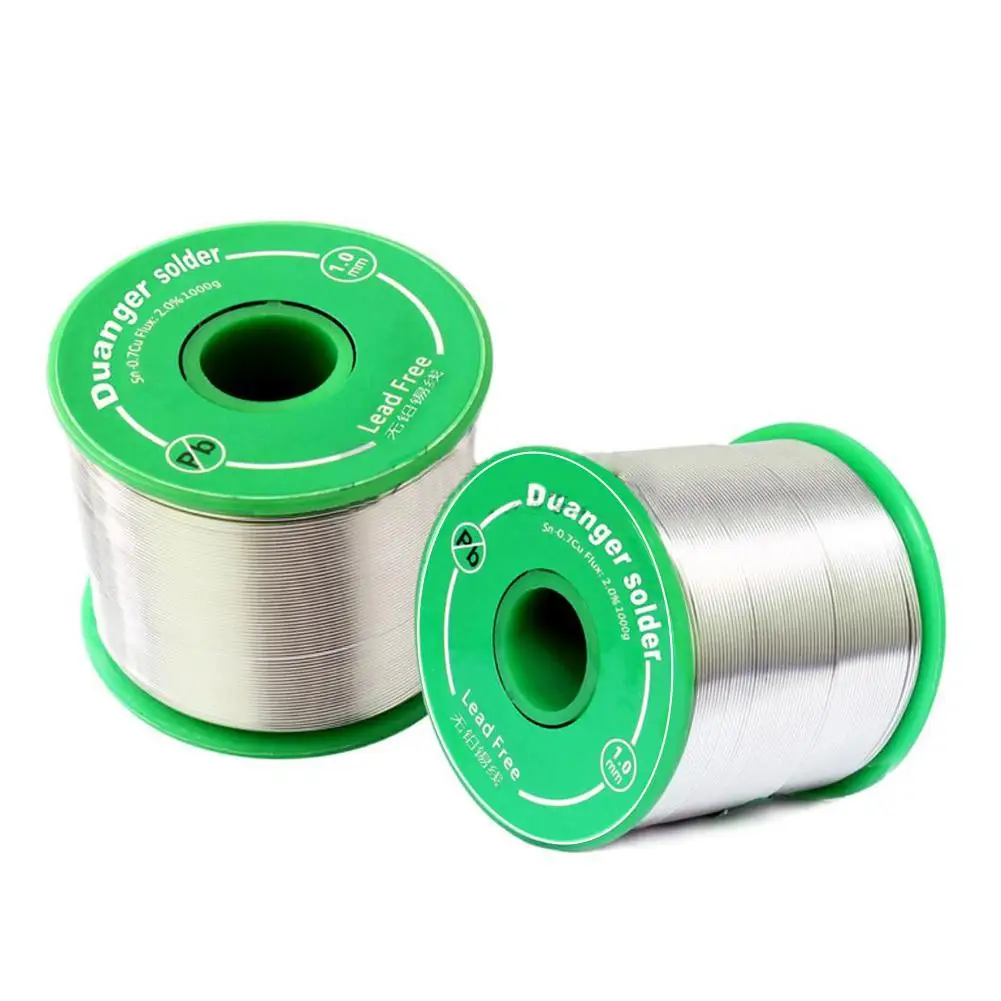 

100g Lead-free Solder Wire 0.5-1.0mm Sn99 Ag0.3 Cu0.7 Unleaded Rosin Core For Electrical Solder RoHs Accessories