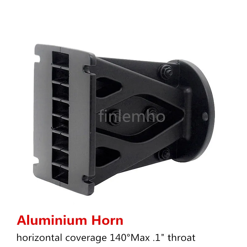 

1PC DJ Speaker Tweeter Horn Aluminium Line Array Waveguide 1" Throat Professional Audio For Public Address System Console Mixer