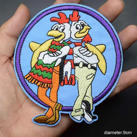 Big Size Lospollos Hermanos Walt White Gustavo Fring Iron On Heisenberg Breaking Bad Embroidered Clothes Patches For Clothing