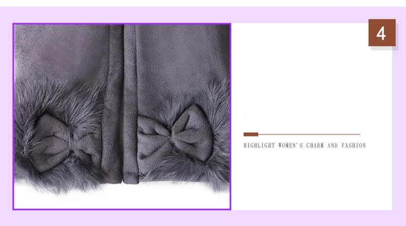 Winter Female Suede Leather Bow Plush Wrist Mitten Women Thick Plus Plush Windproof Warm Touch Screen Driving Gloves J22