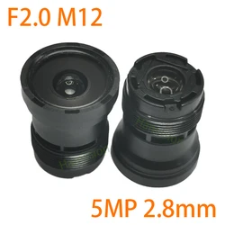 감시 카메라 보드 모듈용 광각 CCTV 렌즈, 2.8mm, 5.0 메가픽셀, 1/2.9 인치, F2.0, MTV 액세서리