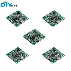 5pcs 8MB Recordable Sound Chip Module MP3 DIY Music Voice Player Board USB Download for DIY DIY Music Box Greeting Card Gift