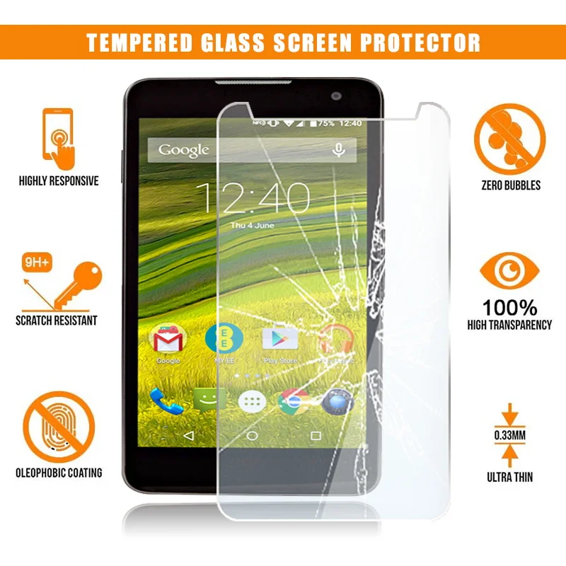 

Screen Protector For EE Harrier Tablet Tempered Glass 9H Premium Scratch Resistant Anti-fingerprint Film Guard Cover