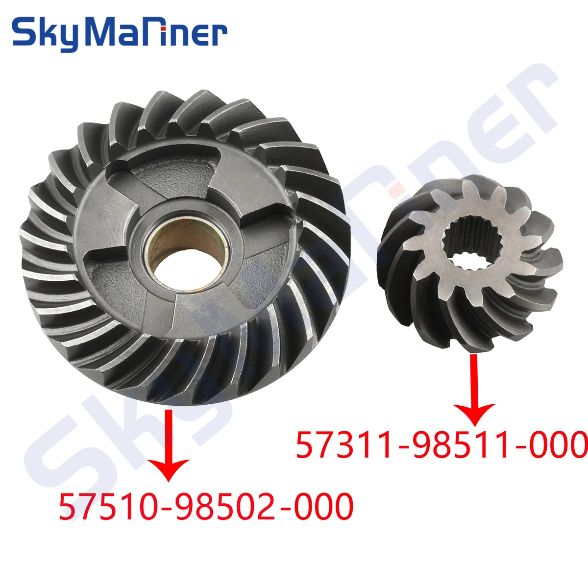 

Комплект Шестерни Gaar 57510-98502-000, Передняя шестерня 57311-98511-000, шестерня для лодочного двигателя Suzuki 5HP 6HP 8HP DT5 DT6 DT8 57510-98502