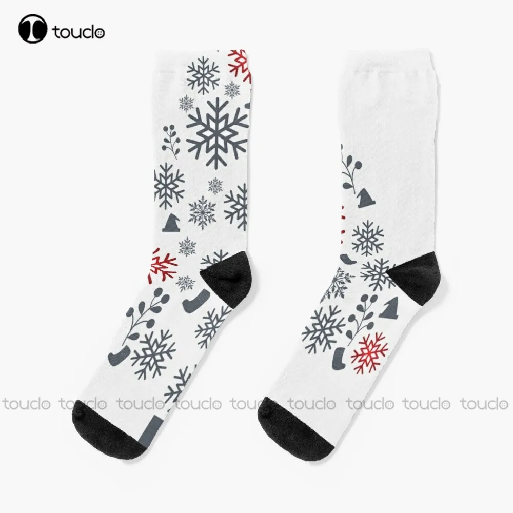 

Christmas Tree Socks Long Socks For Men Christmas Gift Unisex Adult Teen Youth Socks Custom 360° Digital Print Women Men