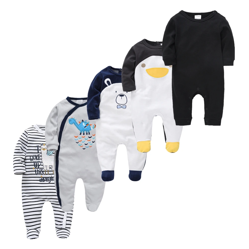 

Roupas Bebe De Baby Sleepwear Rompers Cartoon Infant Baby Clothes Long Sleeve pajamas Toddler Jumpsuits Baby Boy overalls