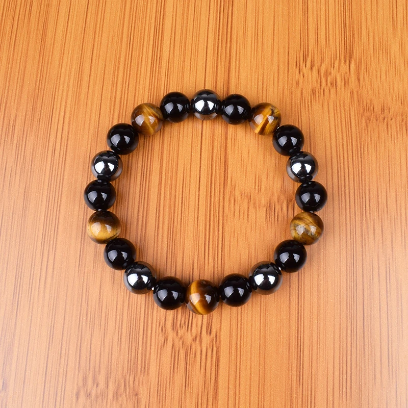 Tiger Eye Beads Bracelets Nature Luxury 5A+ Tiger Eye Stone for Women Healing Reiki Bracelet Men Fashion Pulsera Jewelrys Gifts