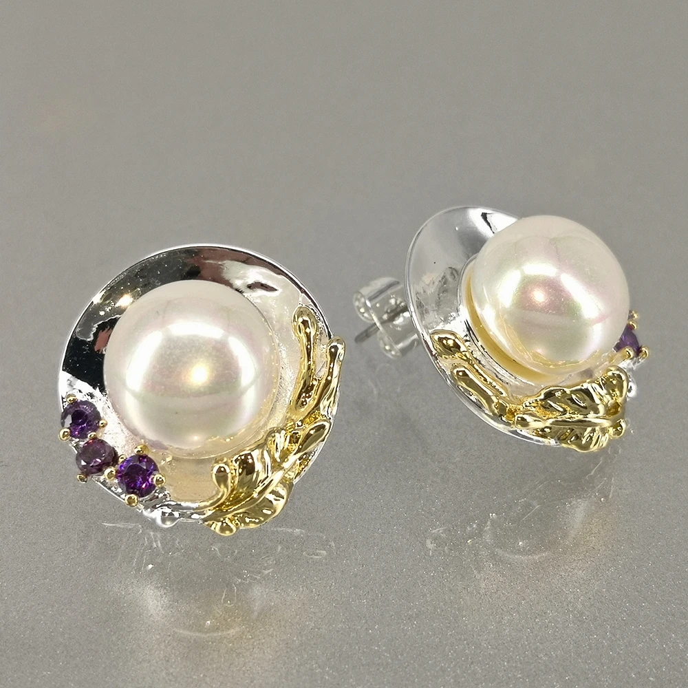 DreamCarnival1989 New Original Delicate Feminine Earrings for Women Ladies Dress-up Look Simulated Pearl Unique Jewelry WE3985