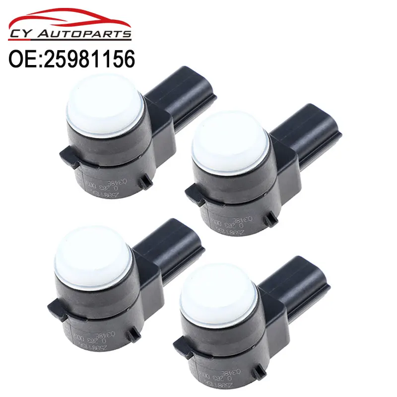 

4PCS New Auto Parts Parking Sensor PDC Sensor Parking Distance For Chevrolet Cruze 25981156 0263003981