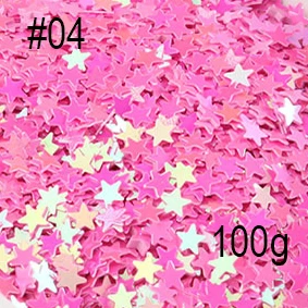 100g 500g ultrafinos 3mm estrela do prego sequin misturado holográfico laser prata glitter lantejoulas para o ofício da arte do prego balão de enchimento