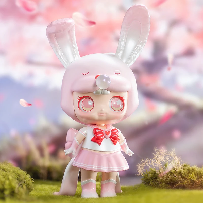 KiraPika Baby Pink Rabbit 250% Blind Box Dull Cute Figure Anime Toys Random Surprise Box PVC Kawaii Model Mystery Box