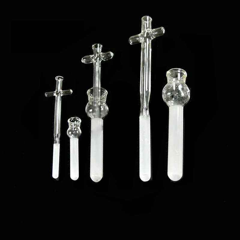 0.5ML Borosilicate Lab Glass Tissue Grinder Homogenizer Pour Spout Cross Handle