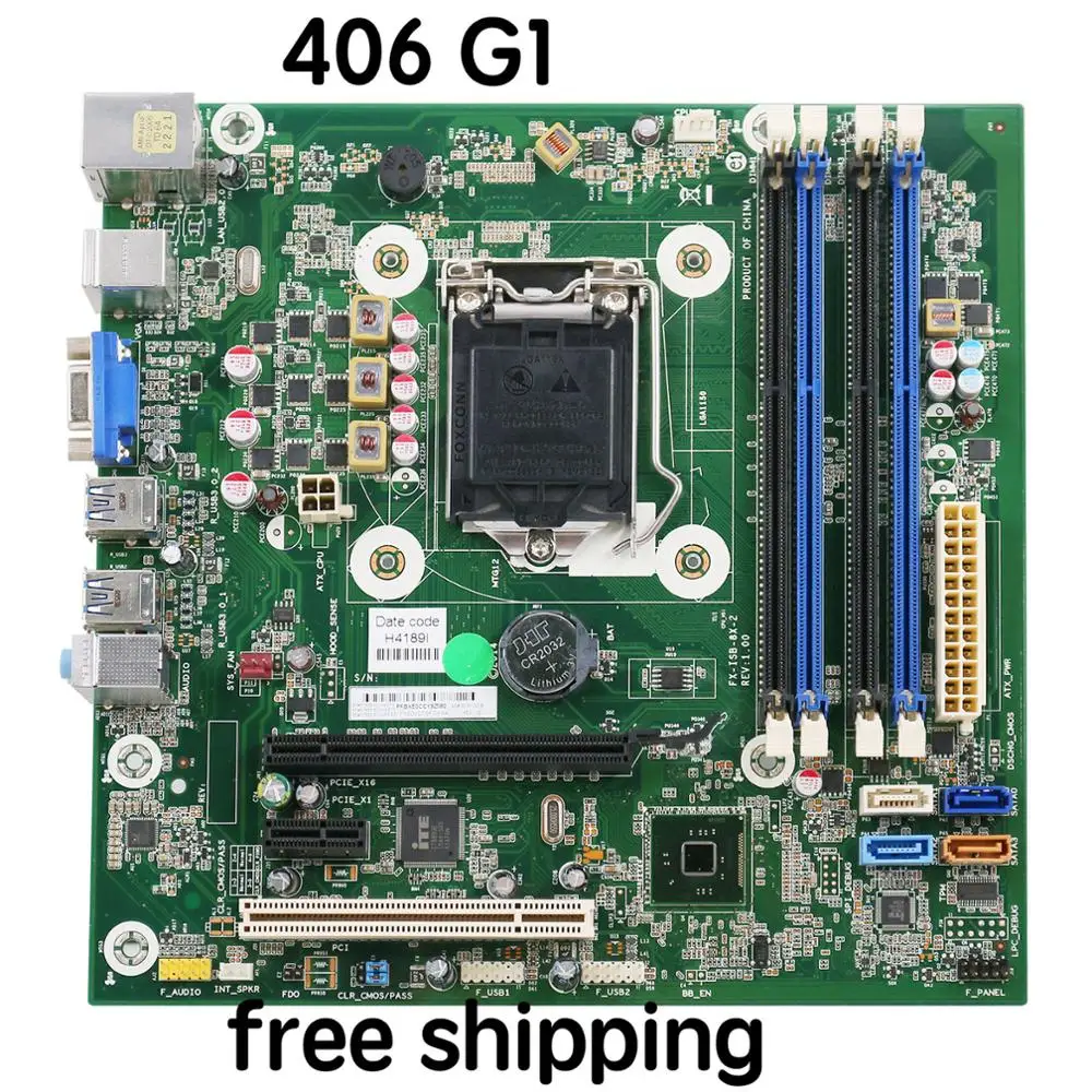 

766791-001 For HP ProDesk 406 G1 MT Motherboard FX-ISB-8X-2 813538-001 766791-002 787304-501/601 Mainboard 100%tested fully work