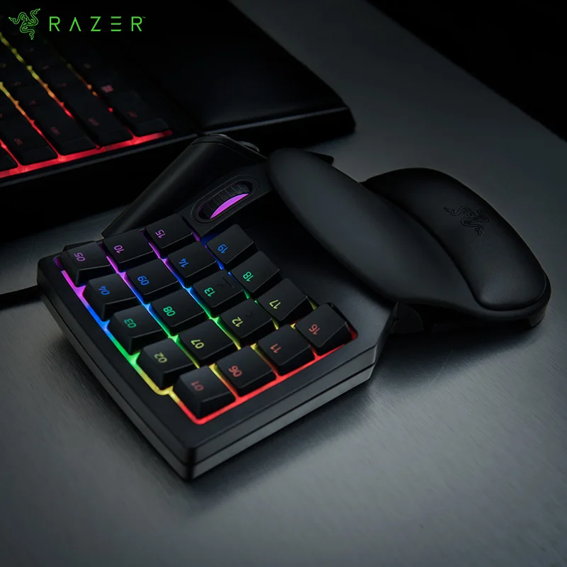 Razer Tartarus v2 gamingtoetsenbord: Mecha-membraansleutelschakelaars - 32 programmeerbare toetsen - aanpasbare Chroma RGB-verlichting