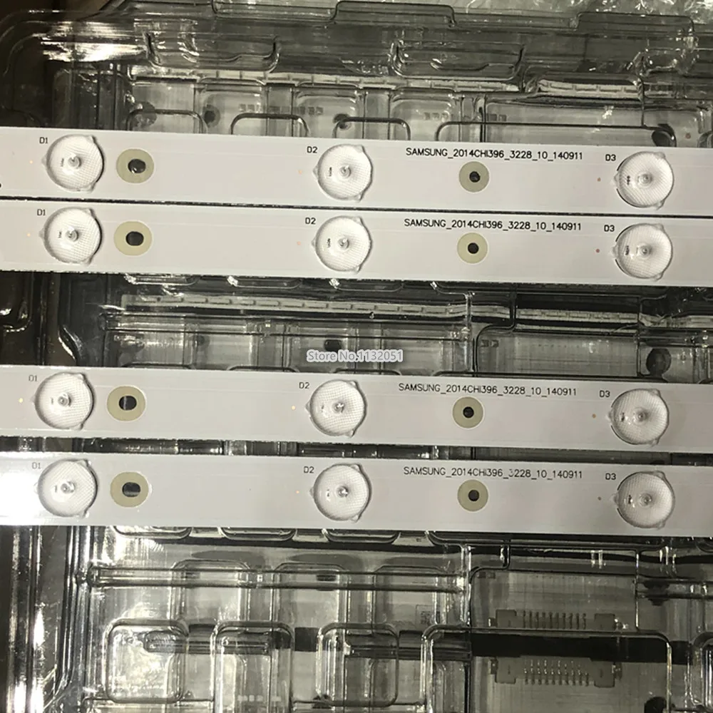 Tira conduzida Luz de Fundo para HISENSE LED40EC191D LED40H166 LED40EC191C LED40K188 LED40EC290N SAMSUNG 2014CHI396 3228 LM41-00105A