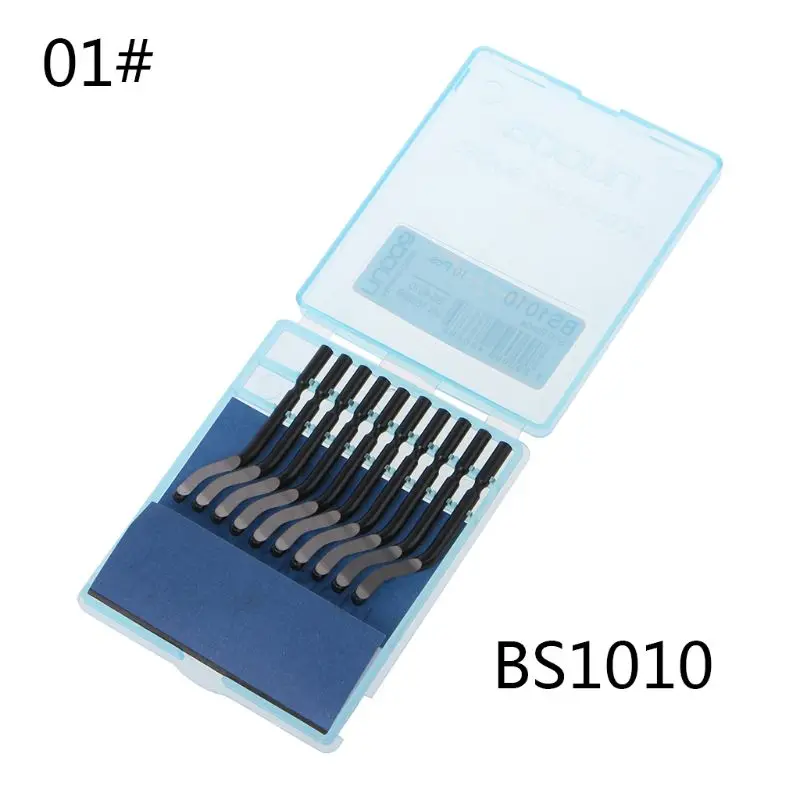 10 PCS Rapid Steel Rotary BS1010 BS1018 BK3010 Plastic Aluminum Corner Crack Deburring Trimming processing To