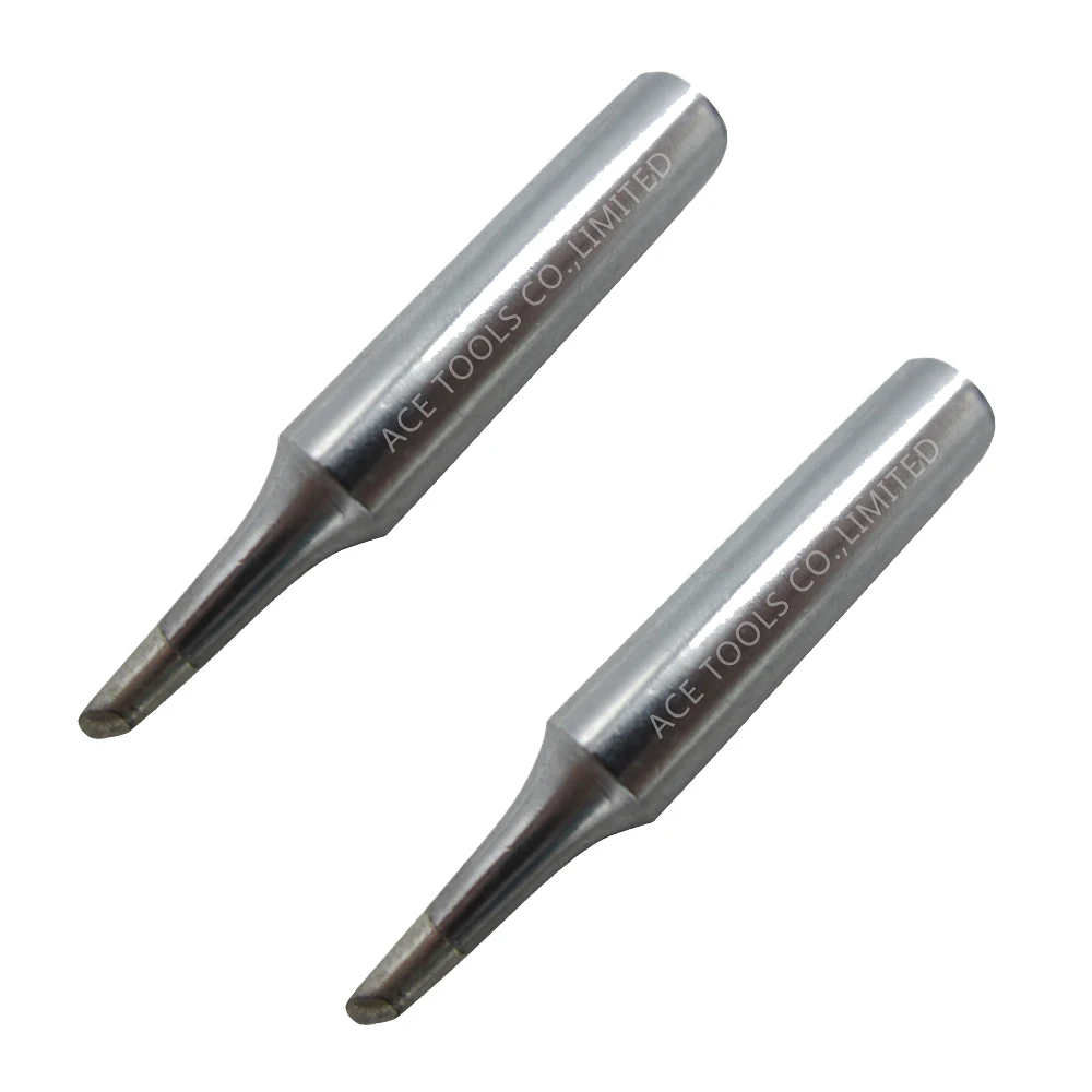 Soldering Tip T18-C2 Bevel 2mm 0.078" Fit HAKKO FX-888 FX-888D FX-8801 FX-600 Lead Free Iron Bit Nozzle Handle Pencil Welding
