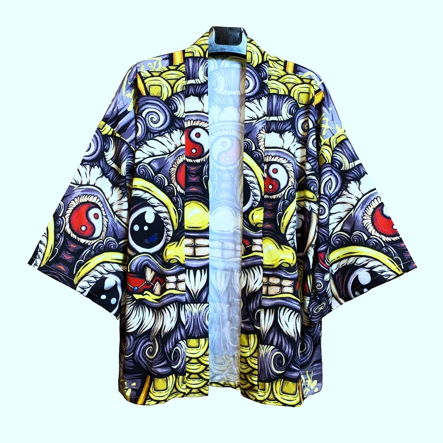 Kardigan Kimono mężczyźni Haori Kimonos Karate samuraj kostium Kimono Japones tradycyjny japoński męski ksiądz sukienka mężczyzna Yukata